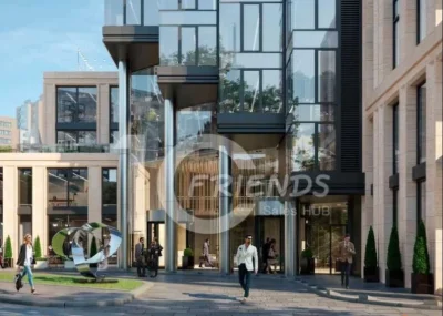 1-room apartment in the Highlight Tower business class residential complex 56.9 sq m