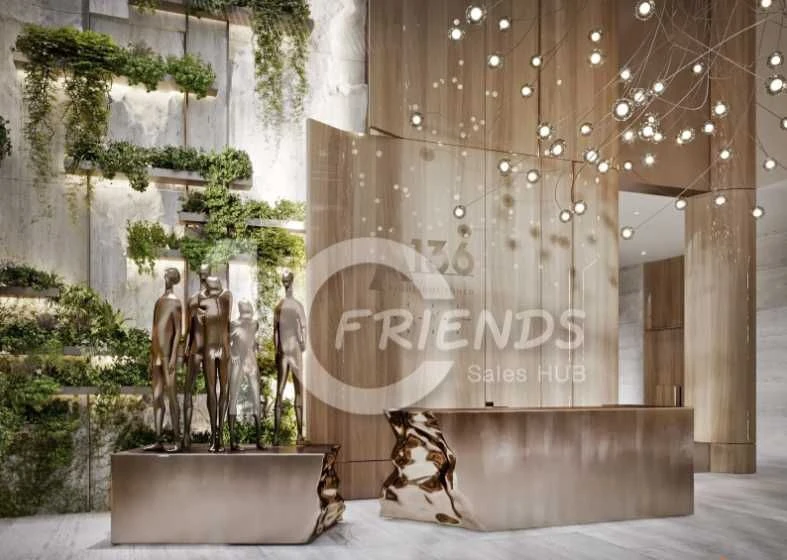 1-room apartment in the Highlight Tower business class residential complex 56.9 sq m