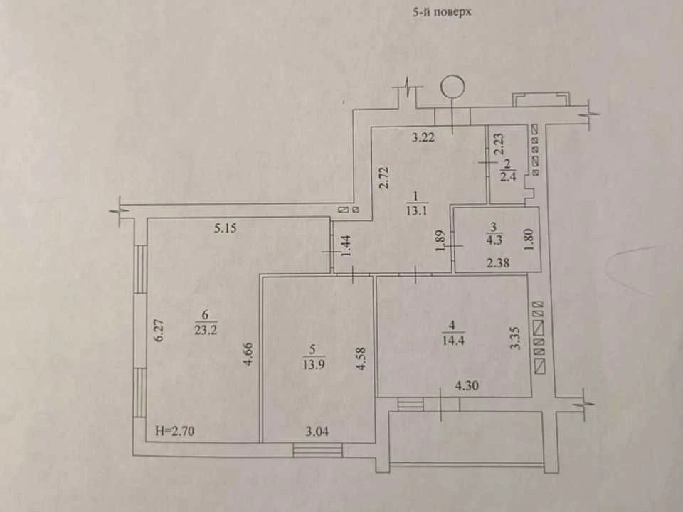 Apartment. Kharkiv, Heroiv Харкова Avenue