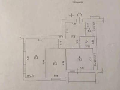 Apartment. Kharkiv, Heroiv Харкова Avenue