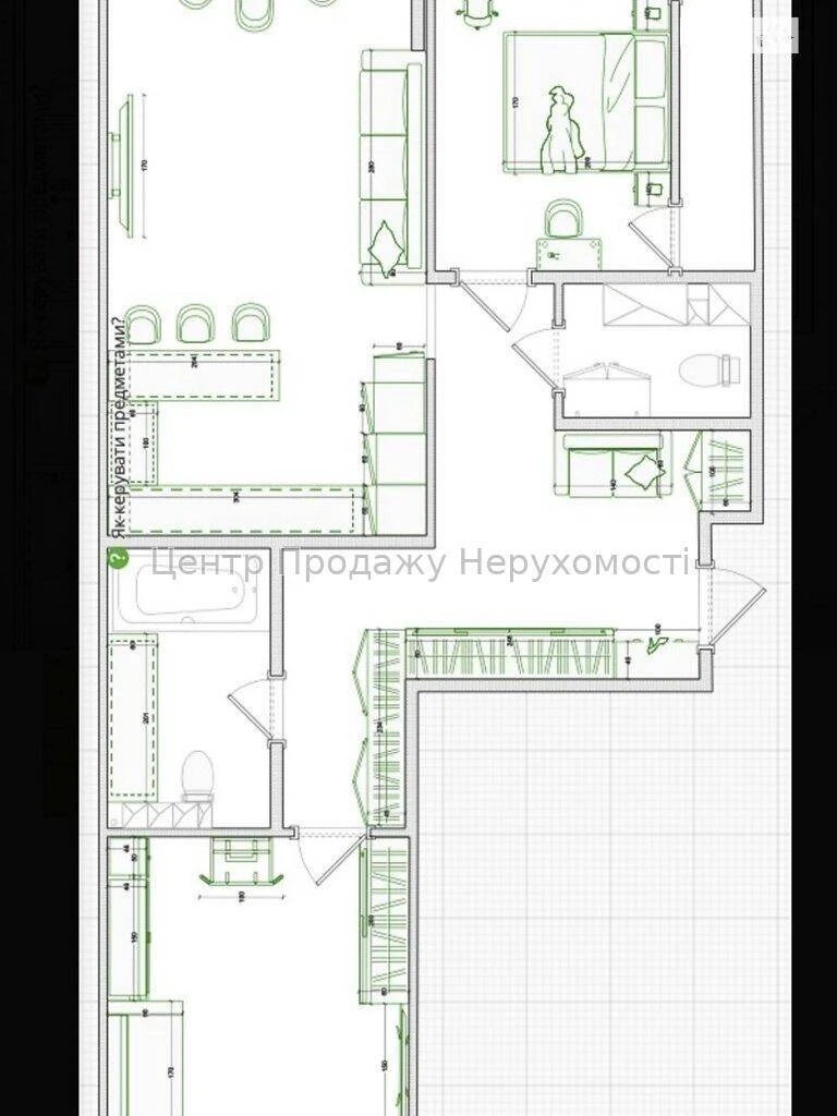 Sale of a 2-room apartment, 19/25 floor, 100 m², "Ministerial" residential complex, Kyiv