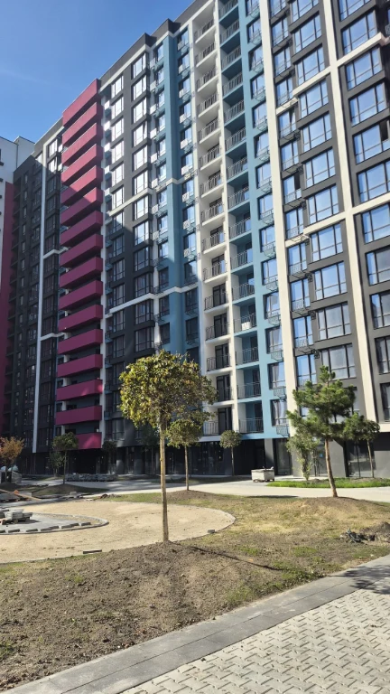 Apartment view in the residential complex Skygardens, Khryplinska Street