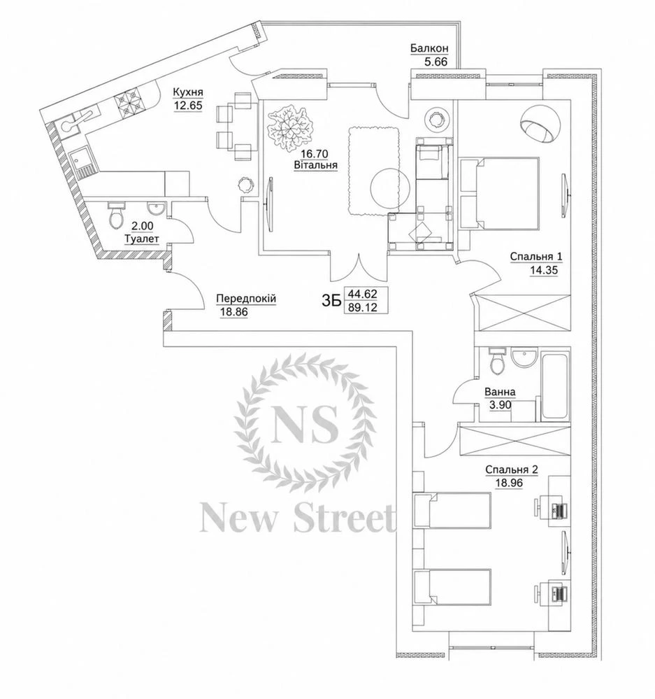 CENTER! House SOLD! 90 sq.m House for sale, 3 rooms, residential complex "Yeletsk"