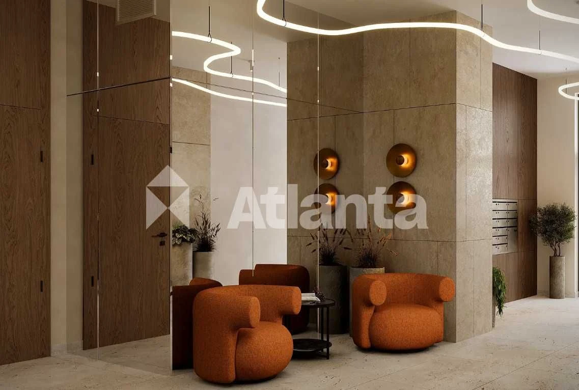 Sale of 1-room apartment in a modern business class building