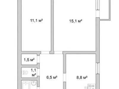 Apartment. Dnipro, residential complex Topola-3 St.