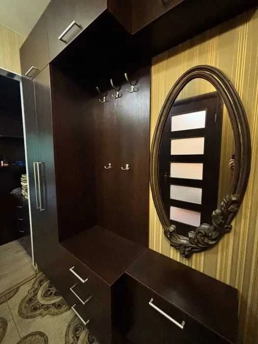 Three-room apartment with good renovation.