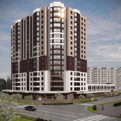 Продажа видової 1-кімнатної квартири, ЖК "Надія", Митниця, Ж