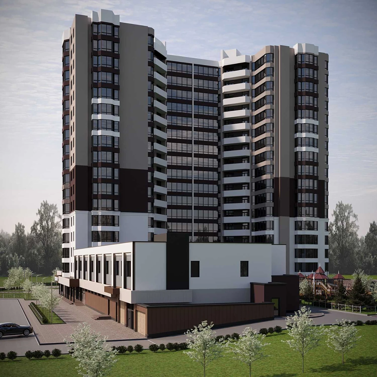 Продажа видової 1-кімнатної квартири, ЖК "Надія", Митниця, Ж