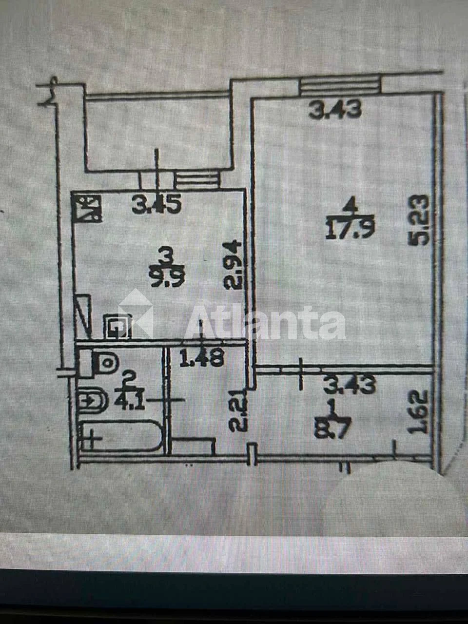 Продається 1-кімнатна квартира 43 м² | Позняки | ул. Олени Пчи