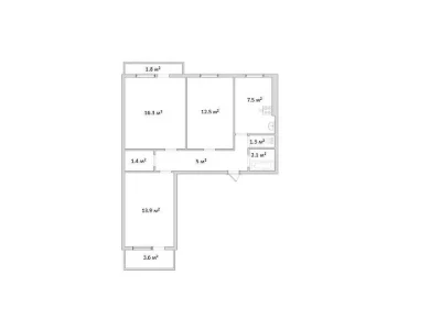 Apartment. Дніpro, Zymovykh Pokhodiv St.