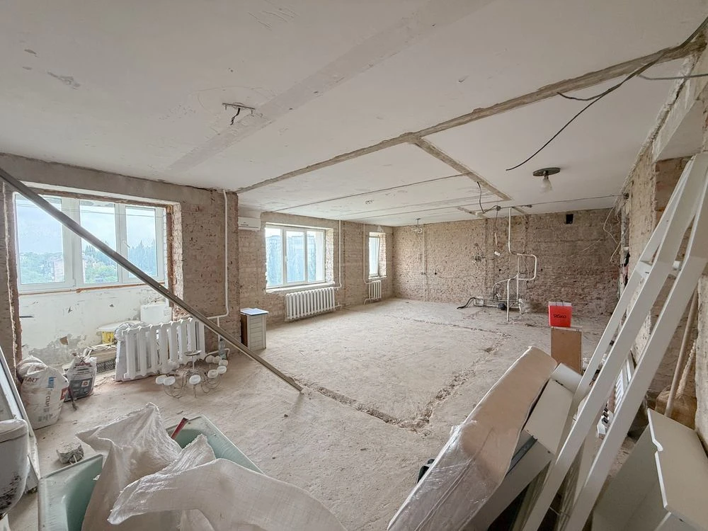 Spacious 2-room apartment. Soborna 416, 50 sq.m. ready design