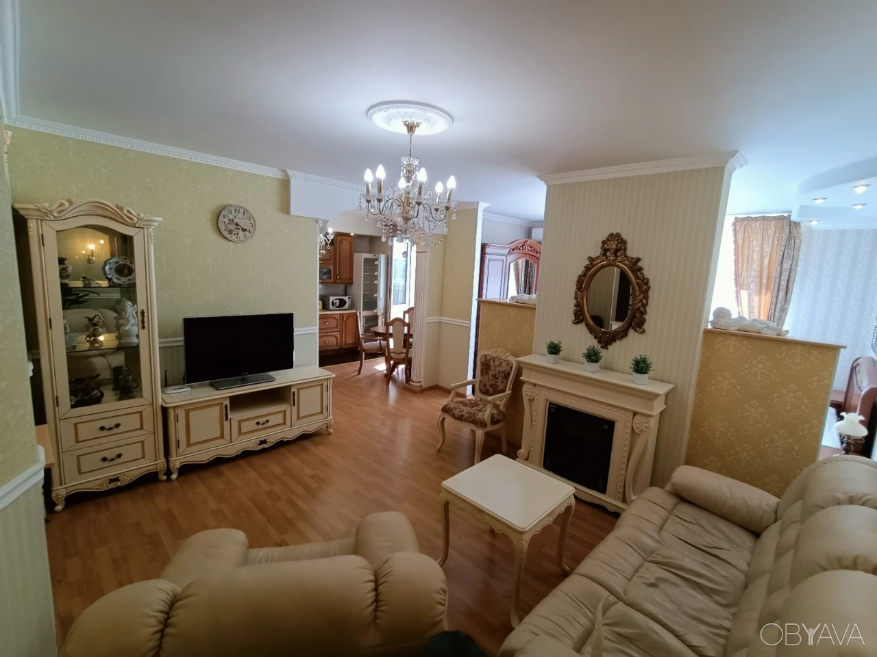 VIP apartment, 60 sq.m, ЖК Корона, Княжий Затон 21, view of Dnepr, near a river.