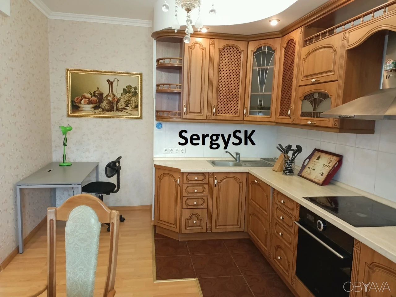 VIP apartment, 60 sq.m, ЖК Корона, Княжий Затон 21, view of Dnepr, near a river.