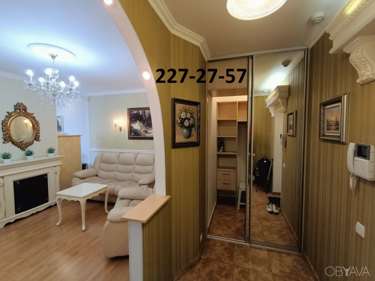 VIP apartment, 60 sq.m, ЖК Корона, Княжий Затон 21, view of Dnepr, near a river.