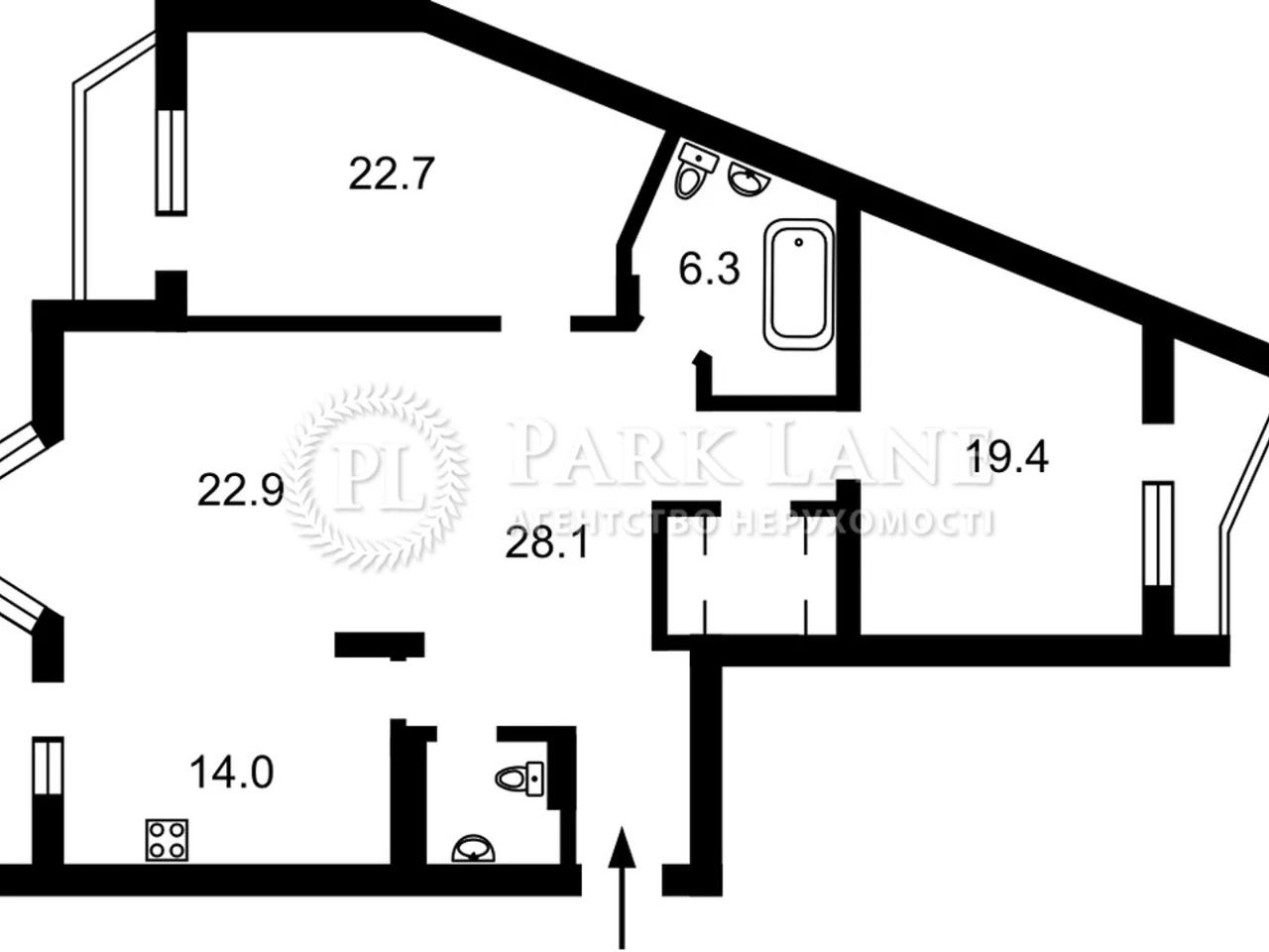 Apartment for Sale in Solomyanka