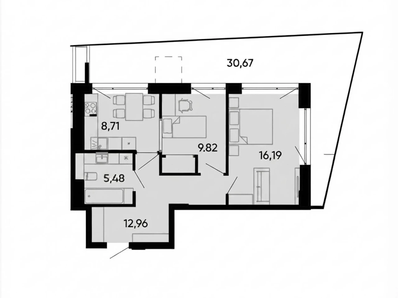 Sale Apartment Шевchenkivsky