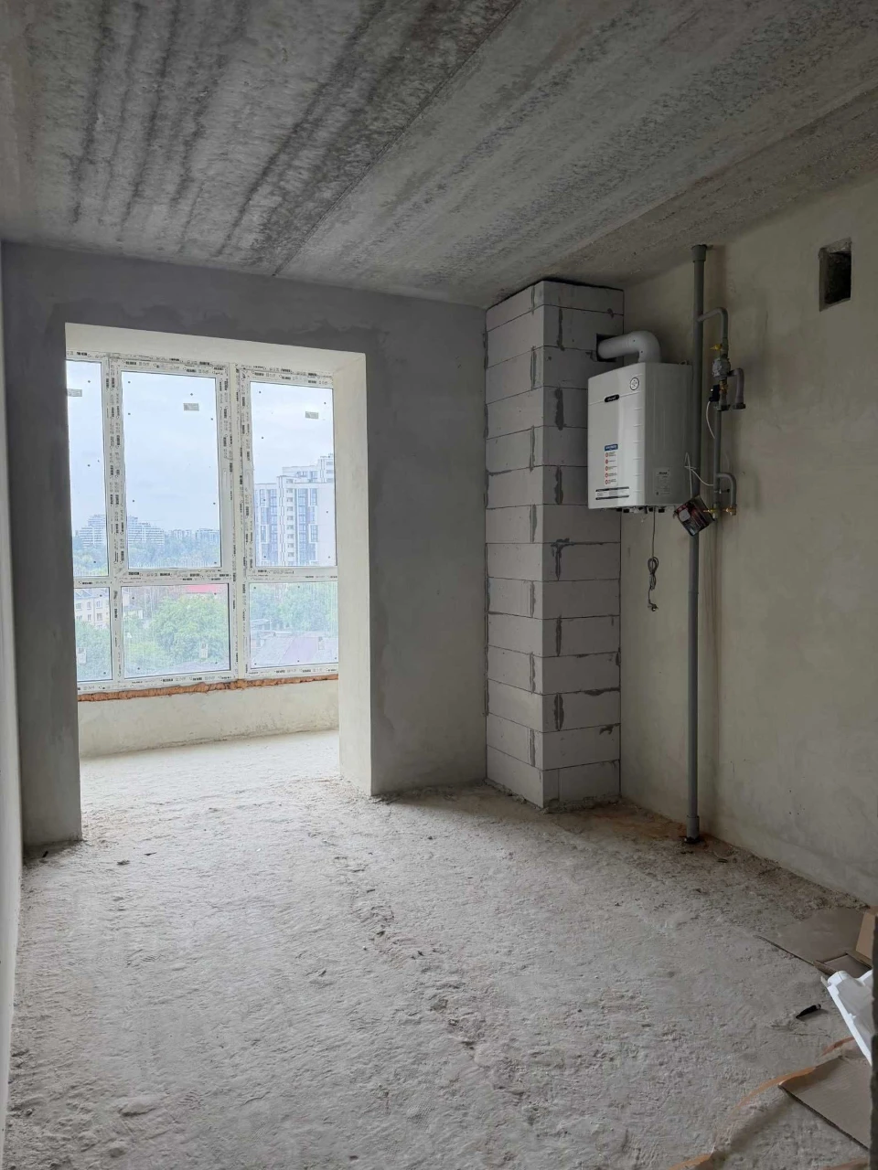 1 room apartment near the lake, renovation possible