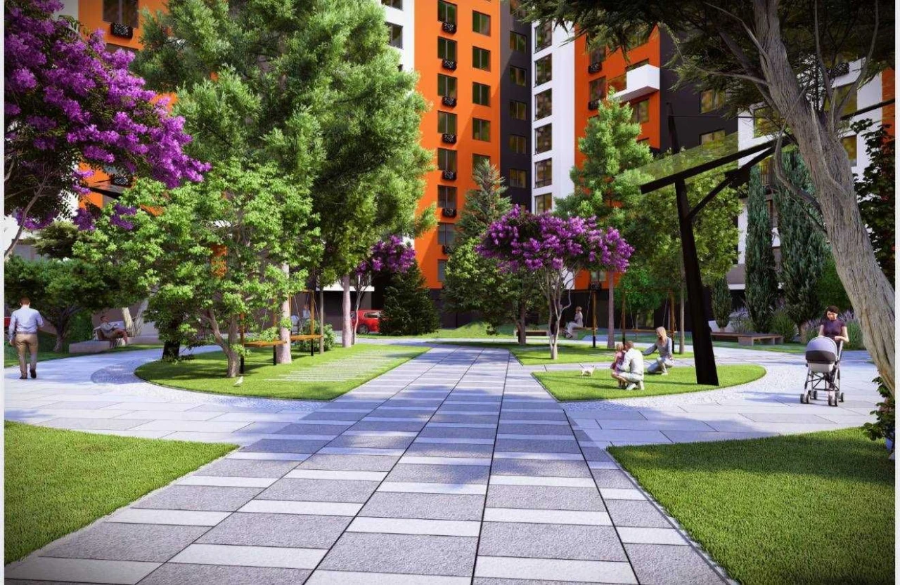 1-room apartment in the "Skandinavia" residential complex