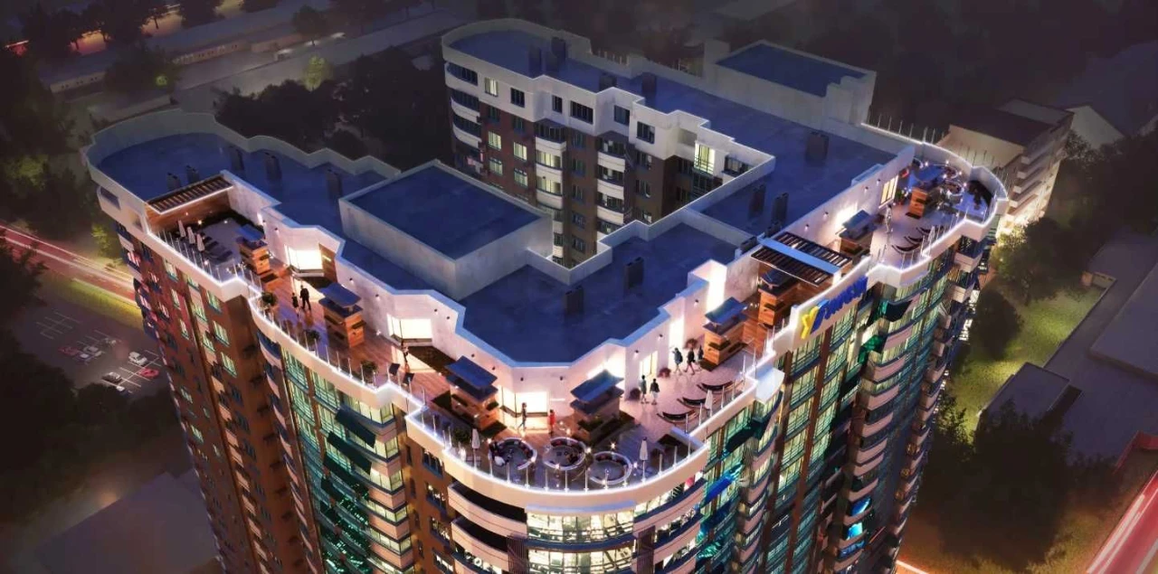 Sale of a 1-room apartment without renovation in the FREEDOM residential complex, Dnipro
