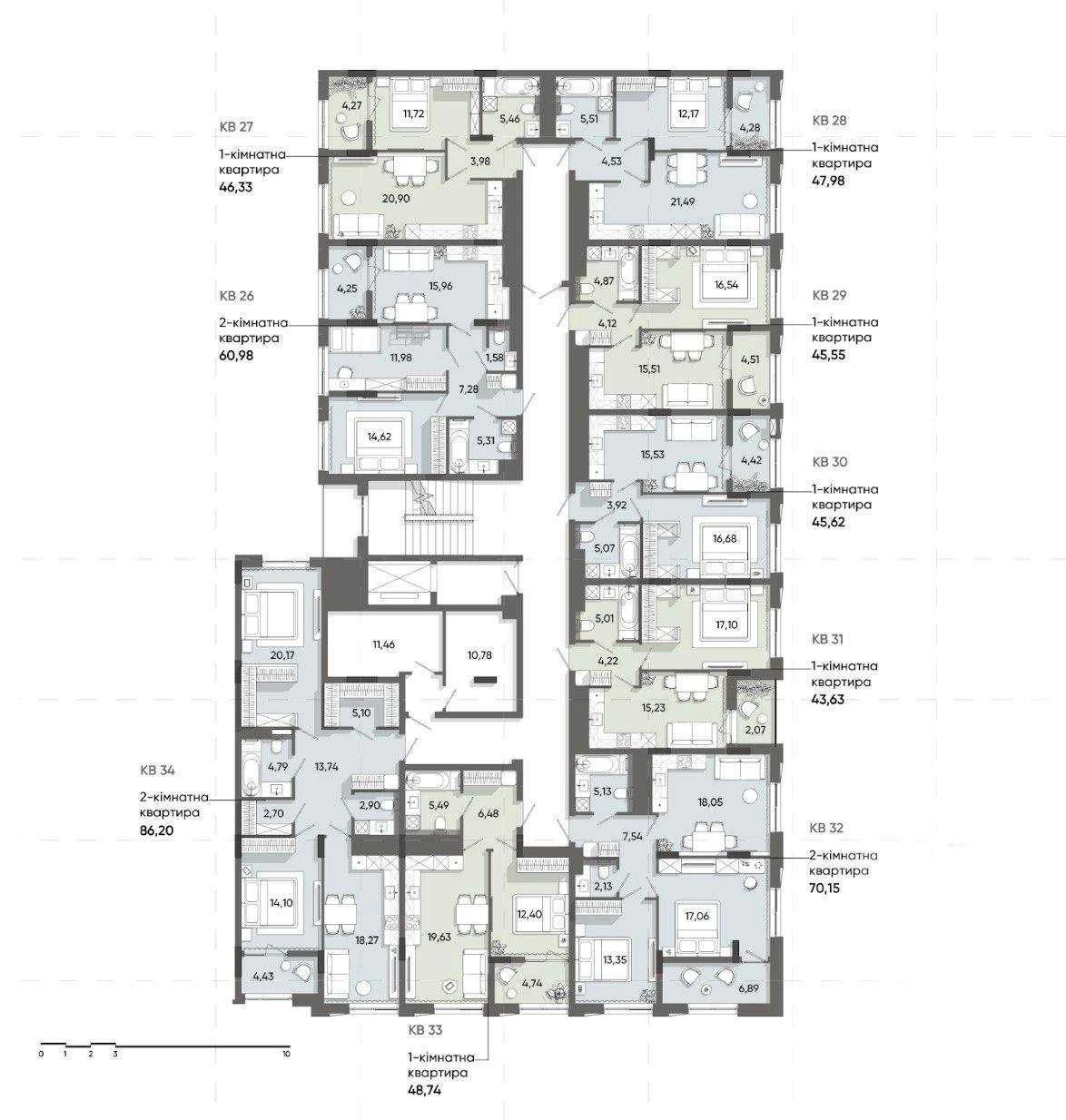 Sale / 2 Apartment / 0 cycle / Stryiska / New building / Lviv