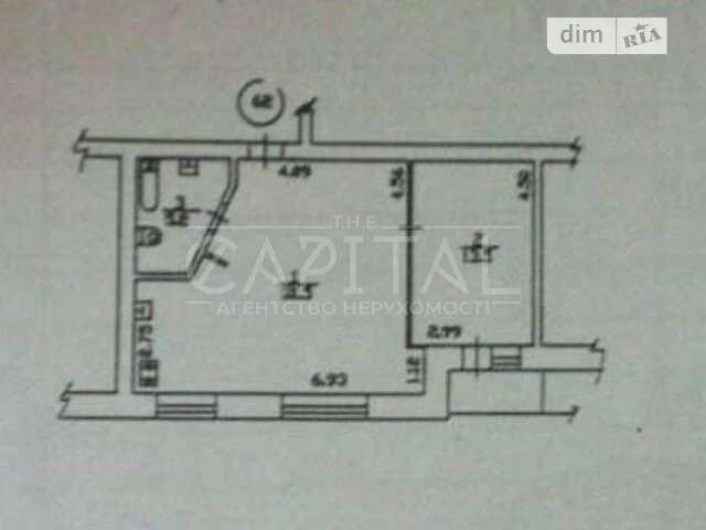 For sale 2-room apartment 51 sq. m. on Kopernika St. 16B • ID 34659