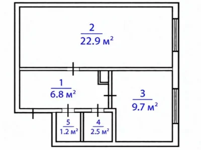 Продаж 1-кімнатної квартири 43,1 м² | Соломенская, 4 | Солом