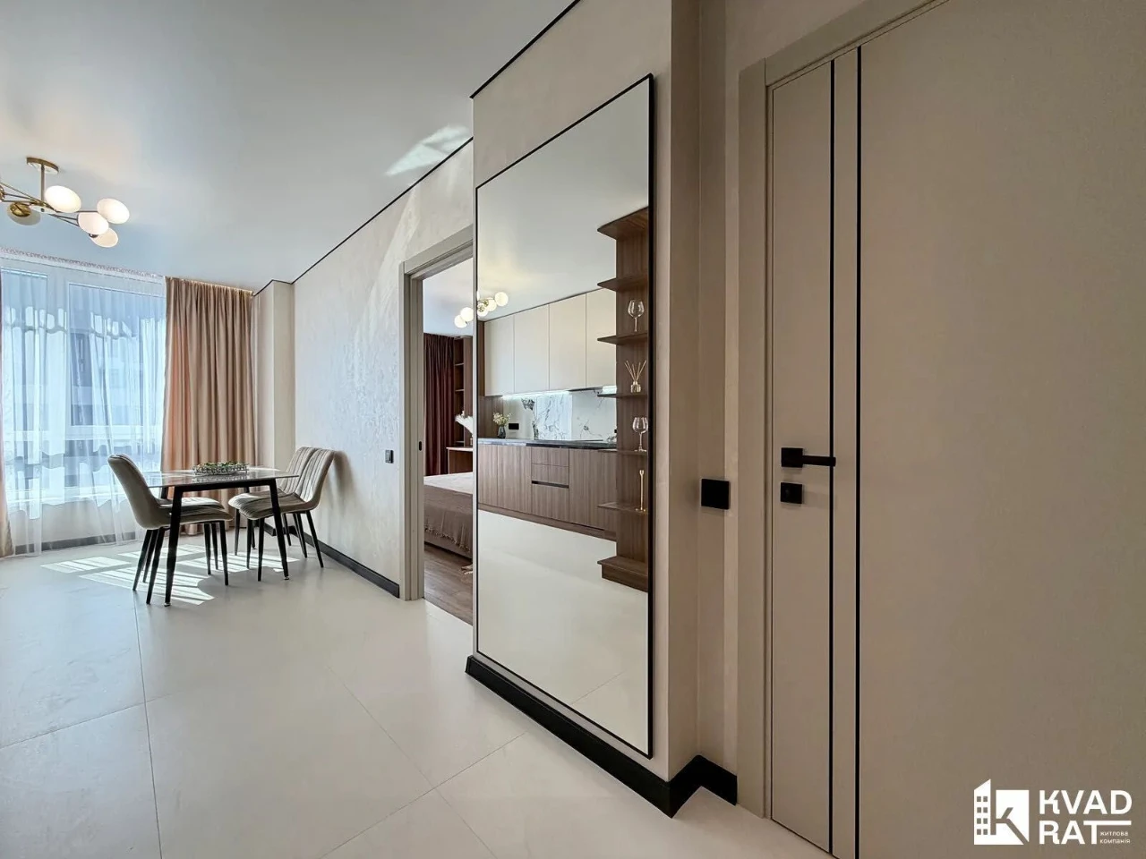 High-Quality One-Bedroom Apartment with River View