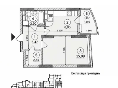 Квартира. Київ, Георгія Нарбута просп.