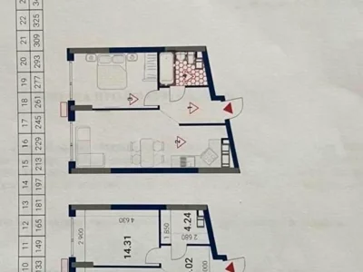 Продаж квартири 1-кімн. 49 м² 10/26 пов.