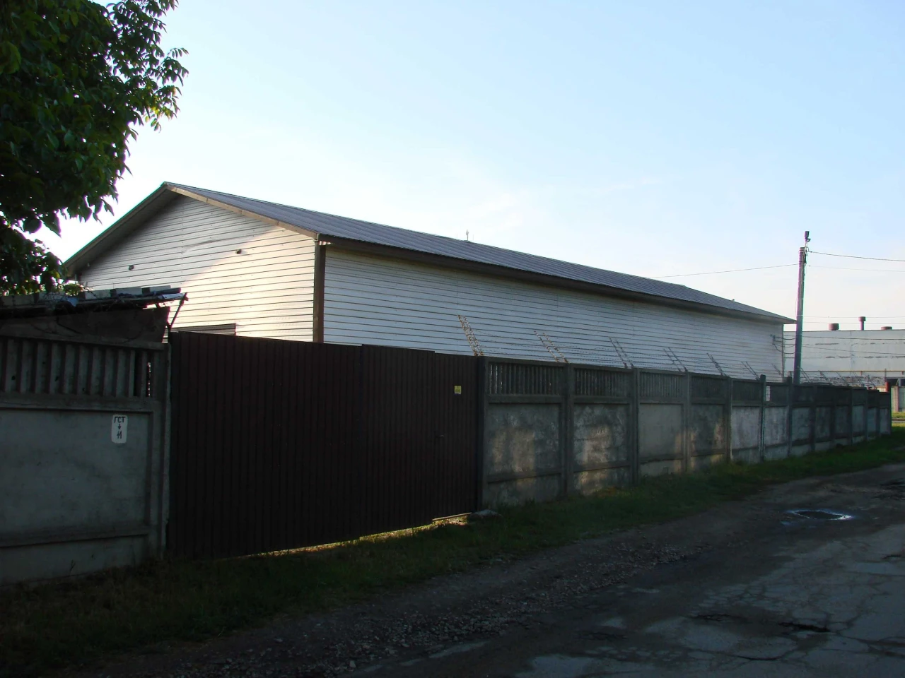 Продаж складу на власній землі
