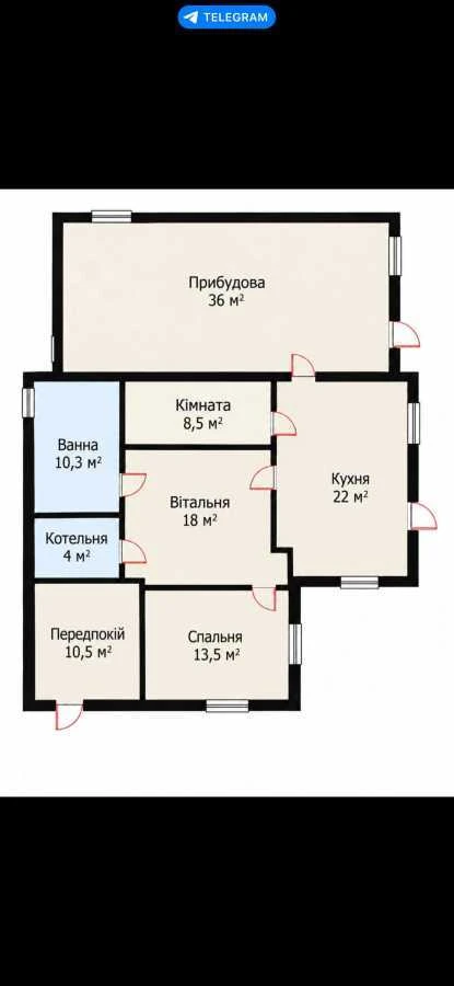 House for Sale, Lesnaya Street, 123 sq.m.