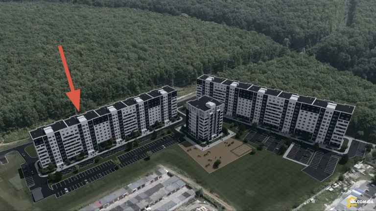 1-Bedroom Apartment for Sale in Residence "Peremohy 2", Kharkiv