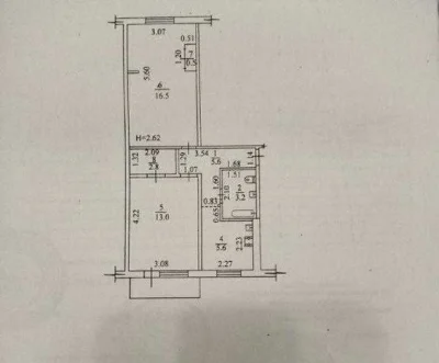 For Sale 2-bedroom apartment | 15 minutes to the Salto Metro Station