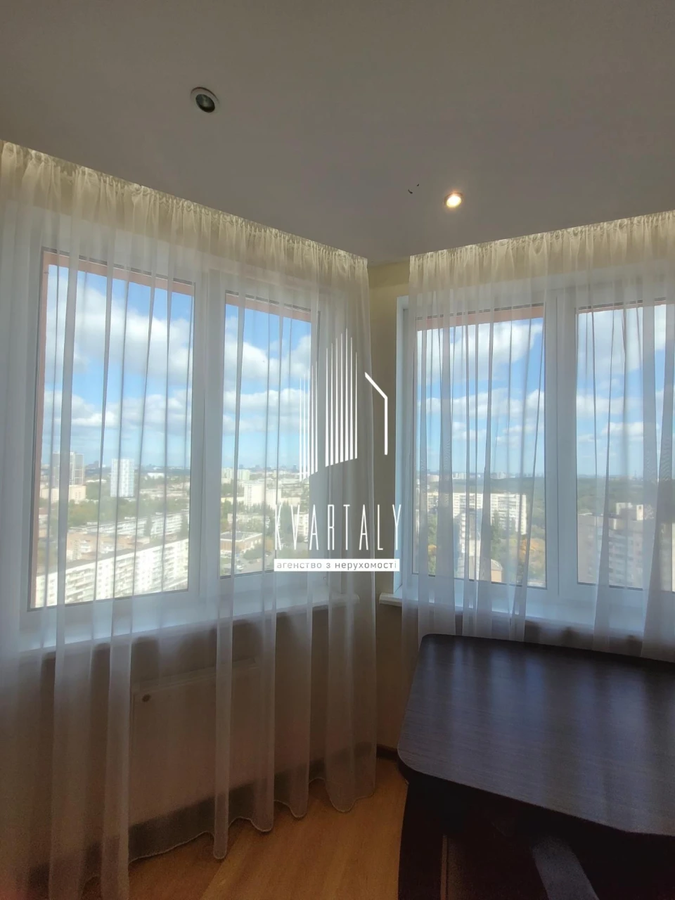 1-room apartment in "Avantgard" residential complex, view
