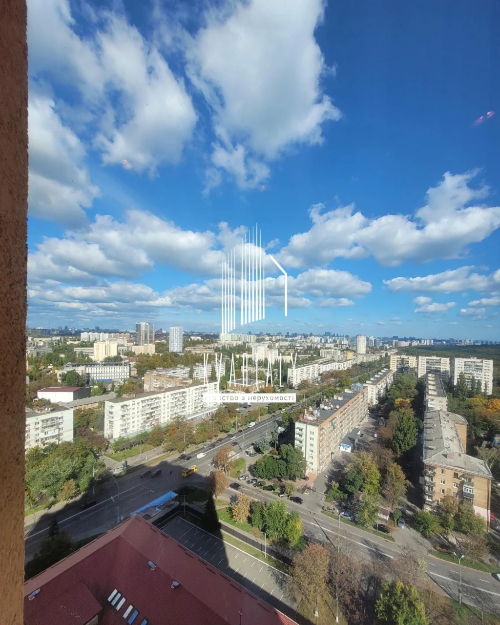1-room apartment in "Avantgard" residential complex, view