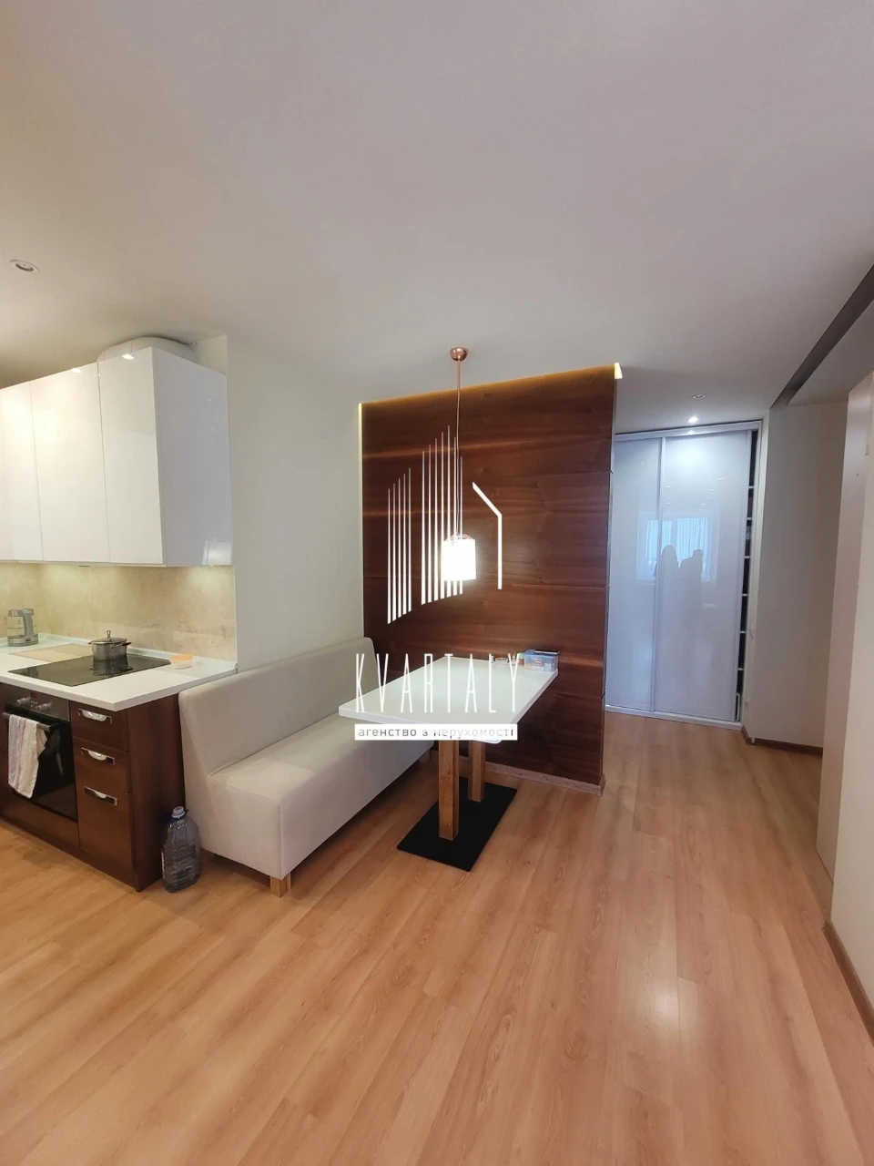 1-room apartment in "Avantgard" residential complex, view