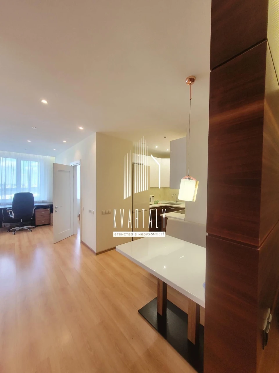 1-room apartment in "Avantgard" residential complex, view