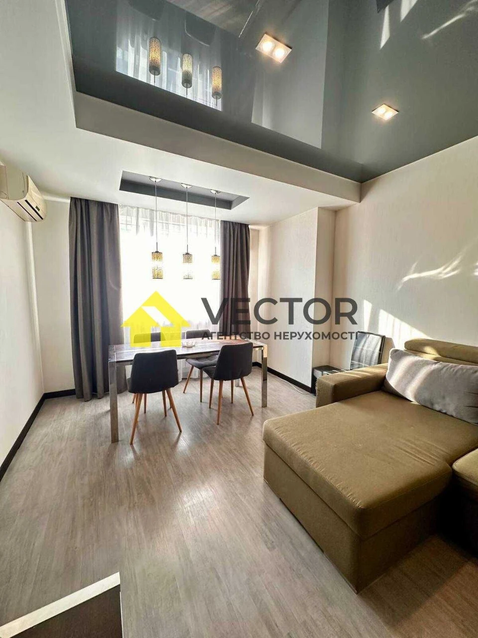 Studio Kitchen + Two Bedrooms, Garden Residential Complex. Furniture+Equipment. NO