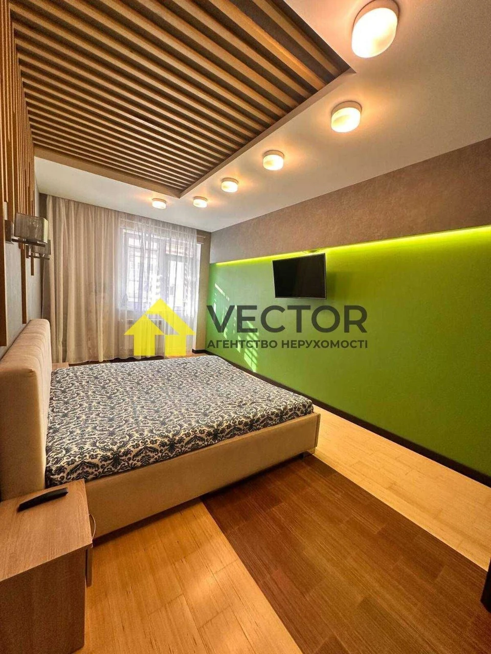 Studio Kitchen + Two Bedrooms, Garden Residential Complex. Furniture+Equipment. NO