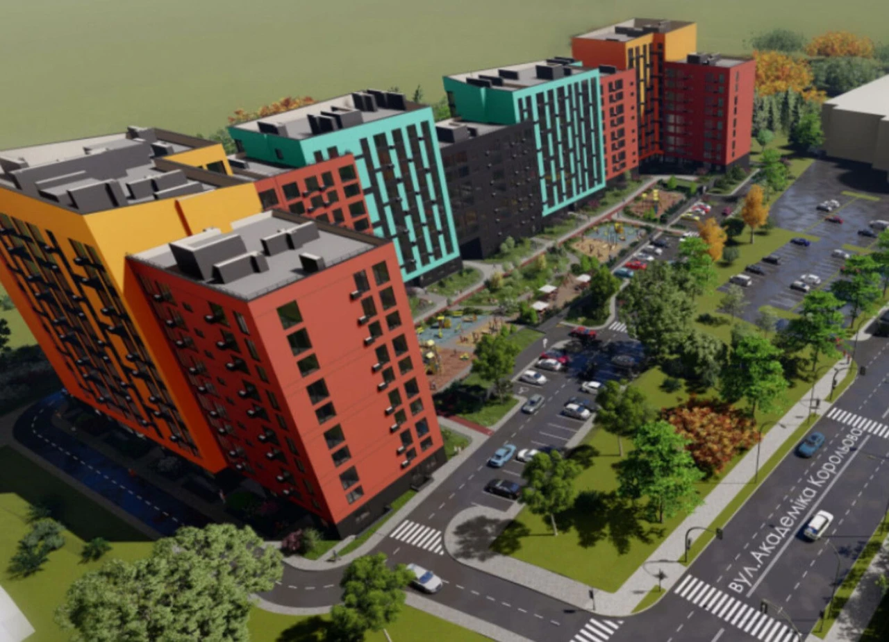 Sale of a 1-bedroom apartment, 43 sq.m, ЖК Kolorovy