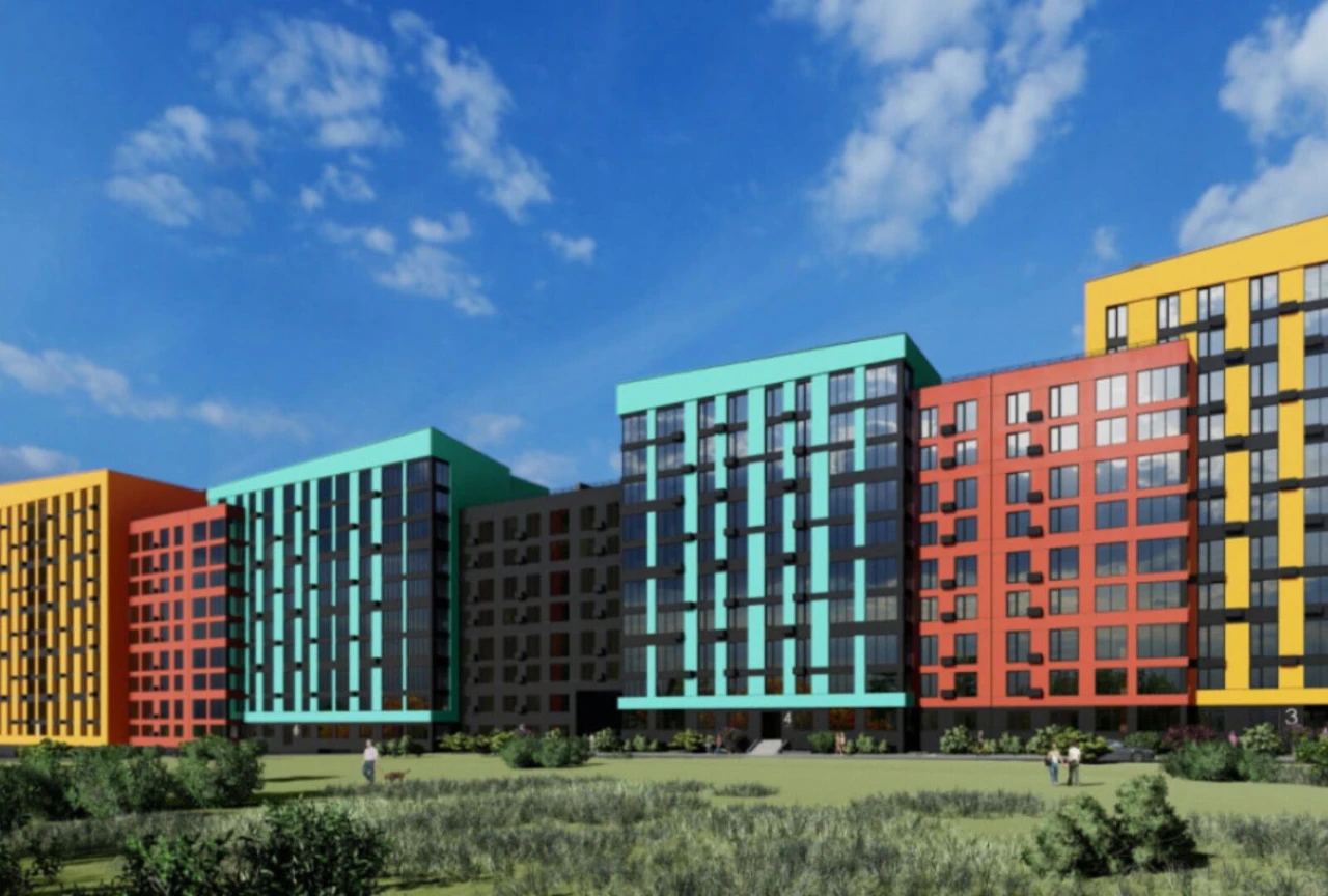 Sale of a 1-bedroom apartment, 43 sq.m, ЖК Kolorovy