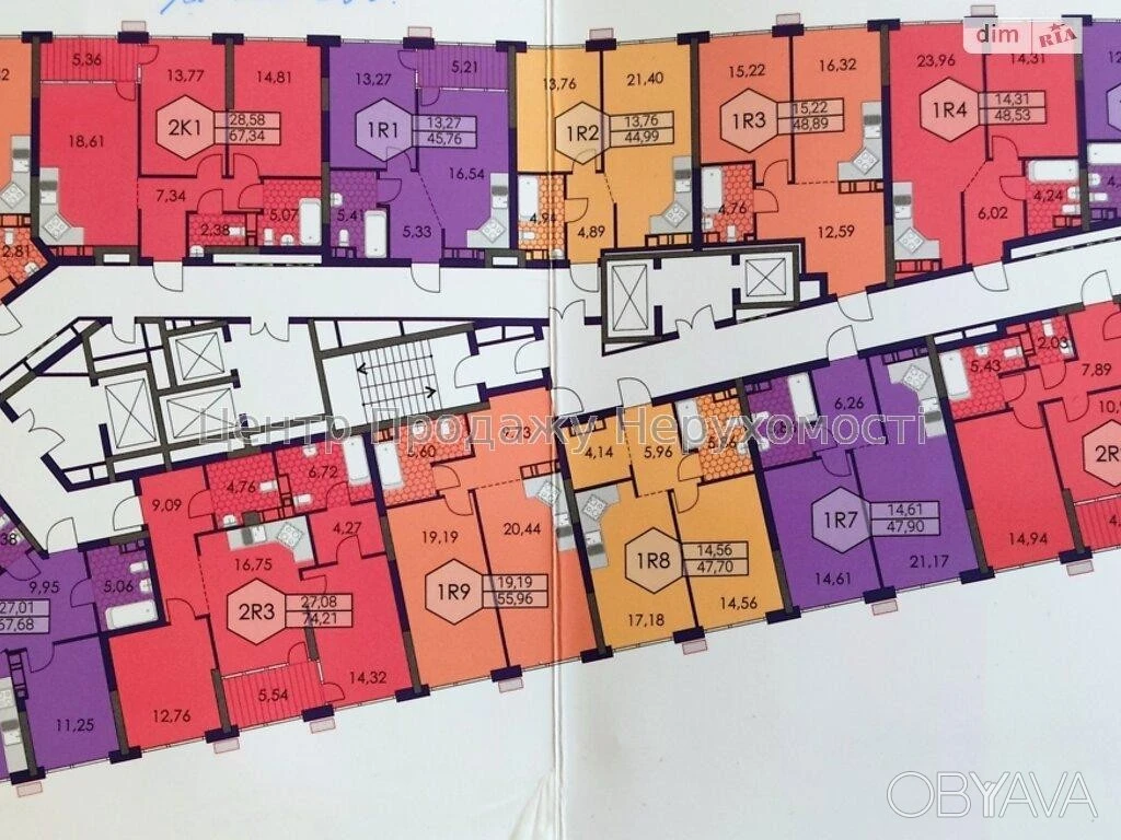 2-bedroom apartment, 73 sq m