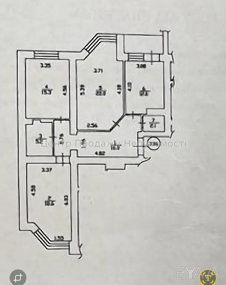 3-комнатная квартира, 93.5 м.кв.