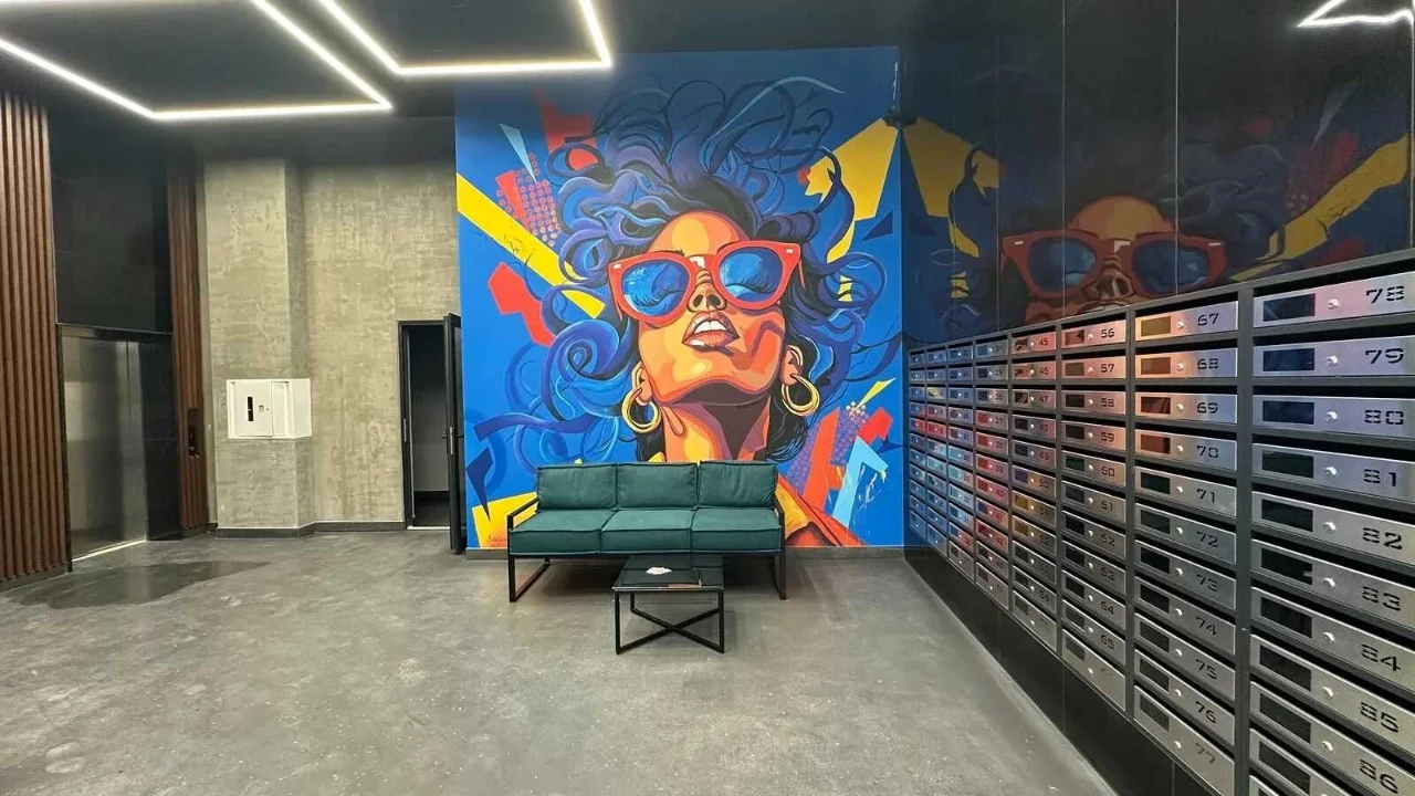 Sale of a modern 1-bedroom apartment