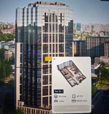 Продаж видової 1к квартири 60м2 жк А136 Антоновича центр Киє