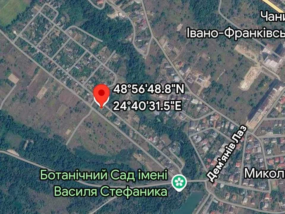Ділянка. Івано-Франківськ, Дем'янів Лаз вул.