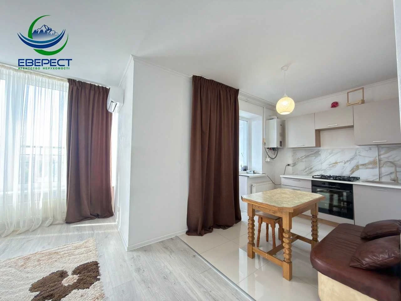 Sale of a 1-room apartment in the "Triumf" residential complex