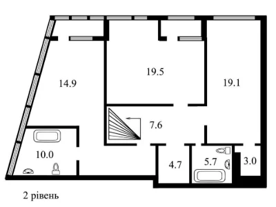 Apartment. Akademika Zabolotnogo Street, Kyiv