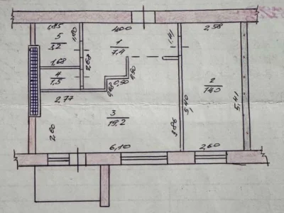 Apartment. Zaporizhzhia, Poliakova Street