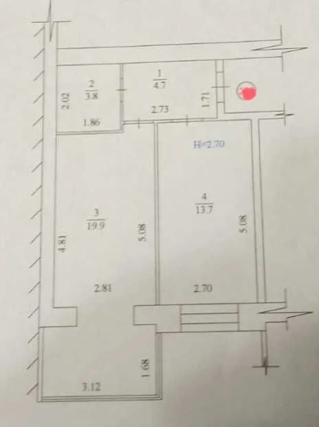 For Sale: 1-bedroom apartment in River Town residential complex, Mira Street, 19 (авто)